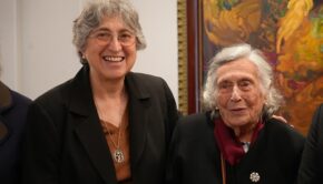 La filla i la neta de Conxita Badia en el primer dels actes de l'any commemoratiu Conxita Badia / Eli Don