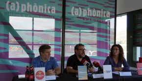 Presentació del festival aquest matí / Festival (a)phònica
