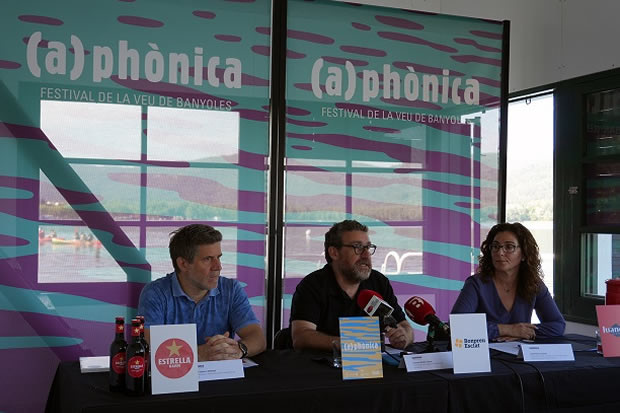 Presentació del festival aquest matí / Festival (a)phònica