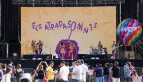 Concert d'Els Atrapasomnis a l'escenari del Magnífic Fest / Alba Mor