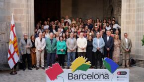 Foto de família posterior a l'acte de presentació / Eli Don