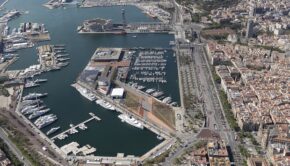 Espai on s'ubicarà el Liceu Mar al Port Vell de Barcelona / Liceu