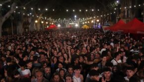 La Rambla de Figueres en el concert de The Tyets del 2024 / Aleix Freixas