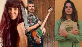 Enric Ez amb Lara Tannus i Claudia Steccato / Enric Ez