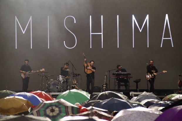 Mishima a l'escenari de la plaça Major del MMVV / Laura Busquets