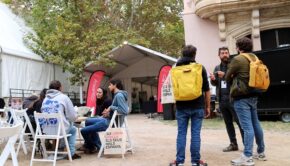 Grups de professionals a la Fira / Nia Escolà