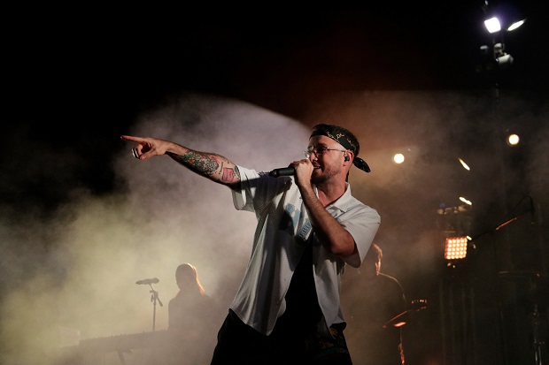 Lildami actuant al Blanes Urban Fest / Marina López