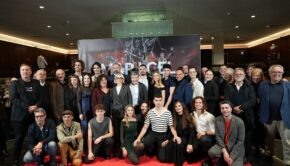 Foto de família de la presentació de la pel·lícula / Eli Don