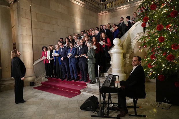 Cantada de Nadales al Parlament / Bernat Vilaró