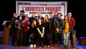 L'equip de La Tremenda i XTAC a la presentació del musical / Clàudia Corbella