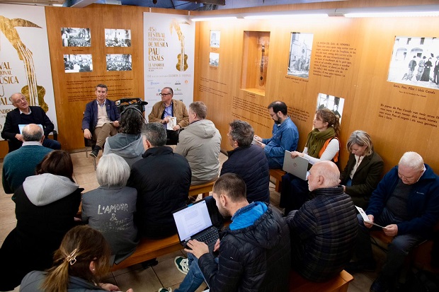 Roda de premsa 45è Festival Internacional de Música Pau Casals