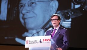 Salvador Illa, President de la Generalitat, a l'acte inagural / fundació Pau Casals