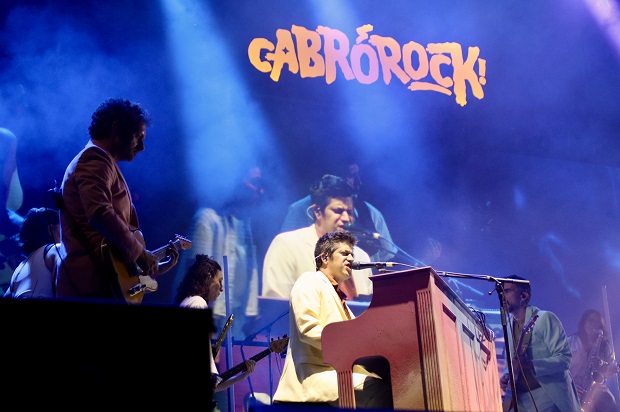 Els Amics de les arts a l'escenari del Cabró Rock / Laura Busquets