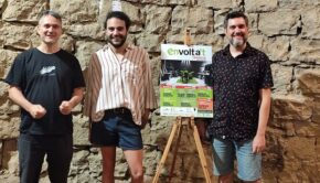 Organitzadors del festival L'Envolta't a la seva presentació / Redacció-ACN