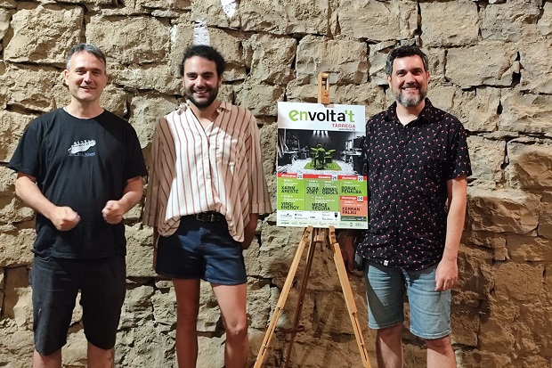 Organitzadors del festival L'Envolta't a la seva presentació / Redacció-ACN