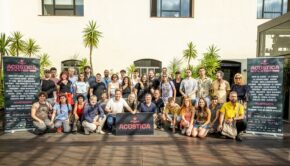 Foto de família de la 23a edició de l'Acústica / Gaspar Morer