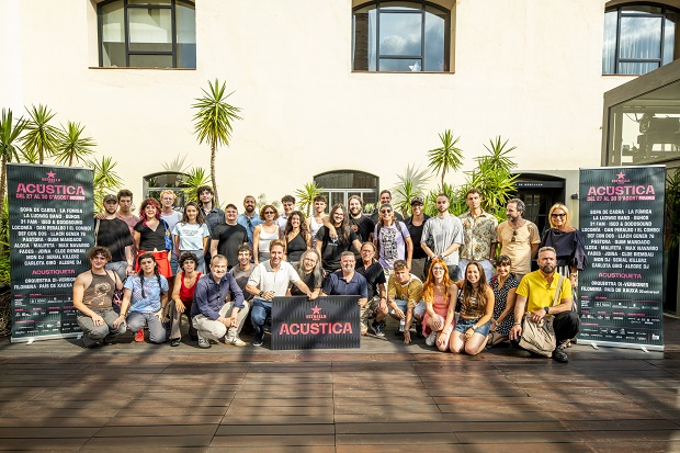 Foto de família de la 23a edició de l'Acústica / Gaspar Morer
