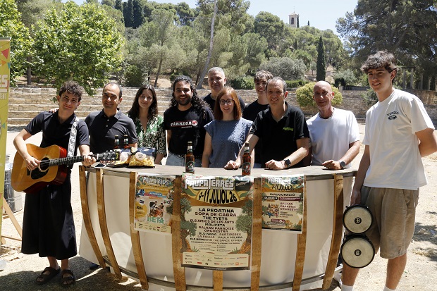 Organitzadors i col·laboradors del Paupaterres / Anna Berga