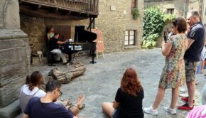 Una de les actuacions del festival So de les Pedres de Rupit / Mar Martí