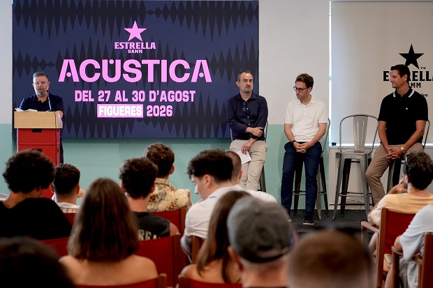Roda de premsa de presentació de l'edició 2026 de l'Acústica / Nico Tomás