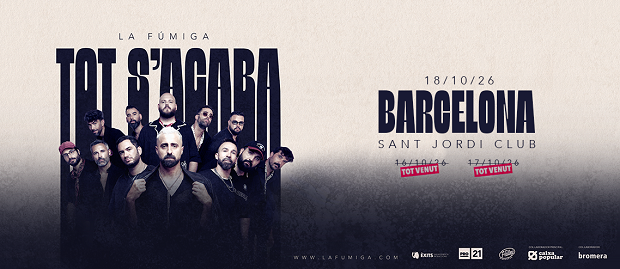 Cartell anunciador del nou concert