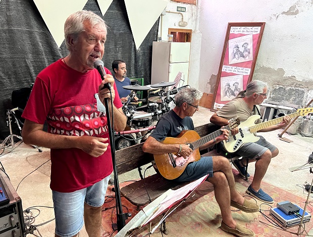 Arturo Gaya i Jordi Fusté en un assaig / Anna Ferràs